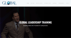 Desktop Screenshot of globalleadershiptraining.org