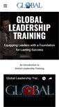 Mobile Screenshot of globalleadershiptraining.org